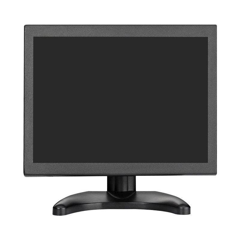 Caixa de metal Polcd Monitor LCD industrial de 10 polegadas tela de toque integrada multifuncional