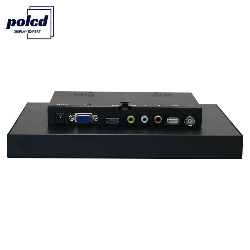 Polcd Customize painel IPS de 8 polegadas caixa de metal monitor LCD industrial moldura aberta