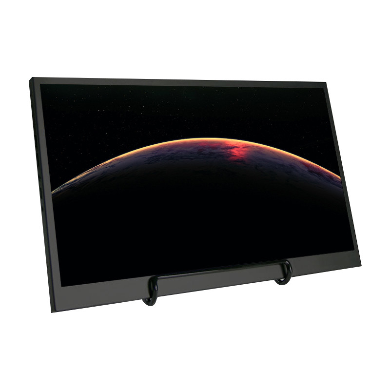 Monitor LCD portátil polcd VGA HDMI preto resolução de exibição de tela de LED de polegada personalizada