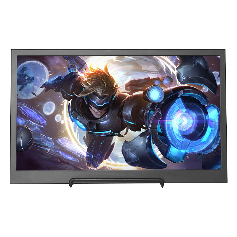 Polcd caixa de plástico 15,6 polegadas 1080P 4K IPS LED monitor de computador portátil para jogos