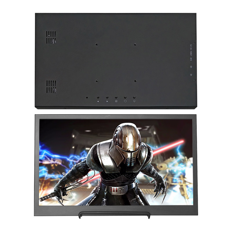 Polcd caixa de plástico 15,6 polegadas 1080P 4K IPS LED monitor de computador portátil para jogos
