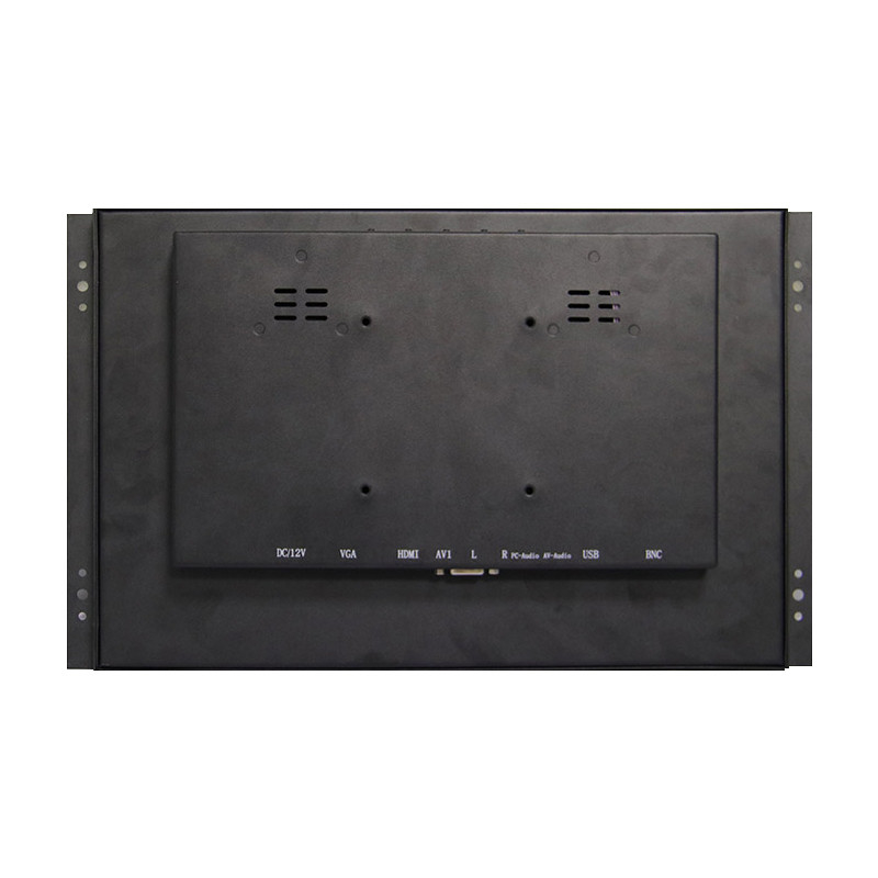 Polcd caixa de metal de 13,3 polegadas monitor LCD industrial moldura aberta tela sensível ao toque VGA HDMI