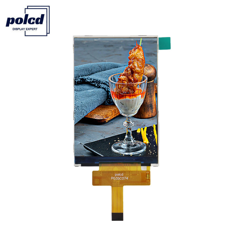 Câmera 4Line SPI Interface TFT Display LCD Polcd Painel de toque de 3,5 polegadas 320 x 480