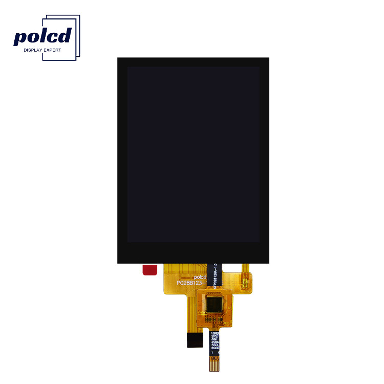 Polcd 2.8'' 15 pinos 240x320 IPS All View Angel TFT LCD Painel de exibição com tela sensível ao toque