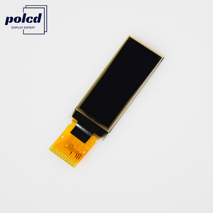 Brilho de SPI 120 do fio da tela 64x128 4 da polegada OLED PMOLED da fábrica 1,09 de Polcd