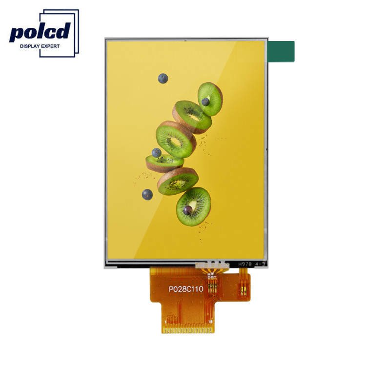 Polcd 260 Nit 240x320 LCD 2,8 polegadas ST7789V Painel de toque LCD 4 fios SPI