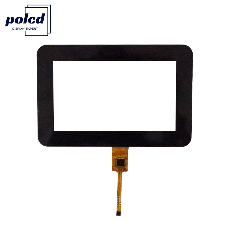 IIC Polcd Lcd Touch Panel Custom 4.3 polegadas Quadrado Alta sensibilidade G + G Ctp