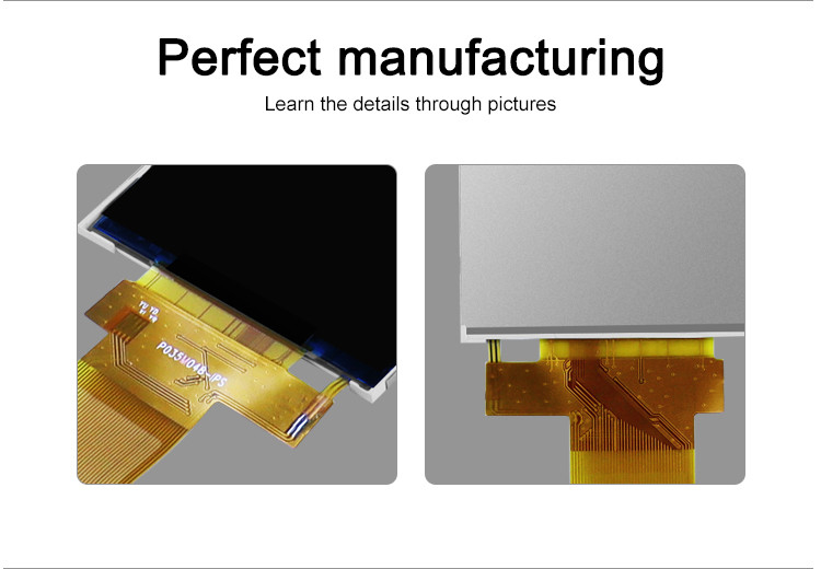 320x480 3,5 polegadas Tft Lcd Display 18 Bit Parallel Rgb Interface Pequeno Tamanho