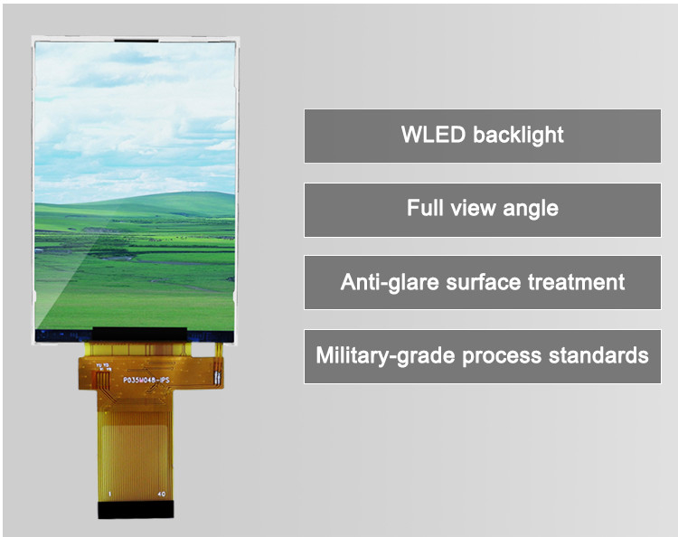 320x480 3,5 polegadas Tft Lcd Display 18 Bit Parallel Rgb Interface Pequeno Tamanho