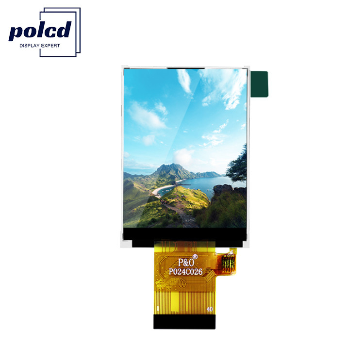 Polcd ST7789V 2,4 polegadas Tft Display 12 0'CLOCK 240x320 Tft LCD Painel de tela