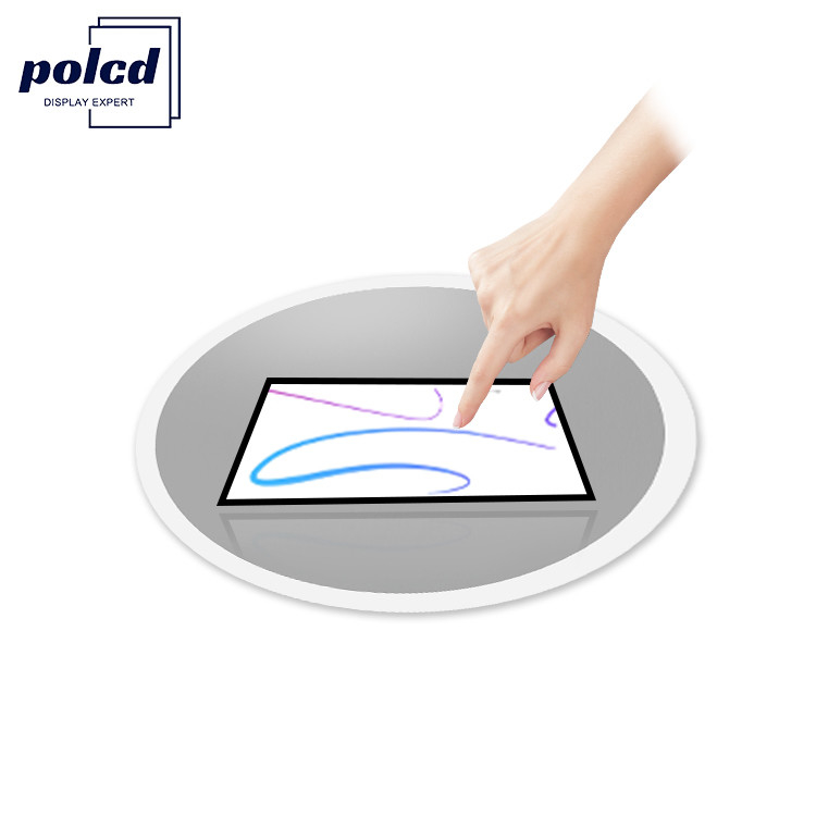 Polcd 8 polegadas Multitouch Display de vidro espelho Industrial personalizado capacitivo LCD touch screen Panel