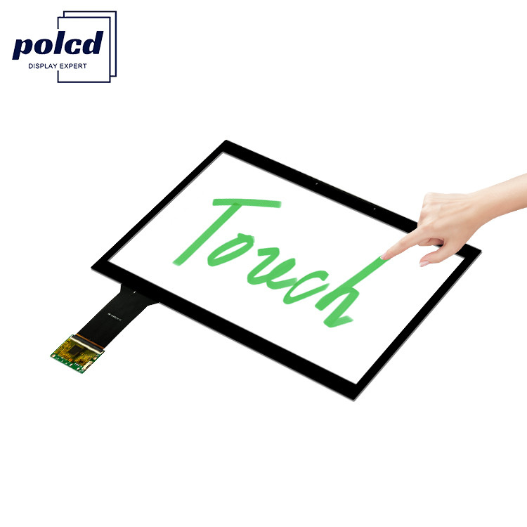 Polcd 13,3 polegadas Painel de toque de vidro com vários pontos impermeável CTP ILI2511 GG Tela sensível ao toque capacitiva