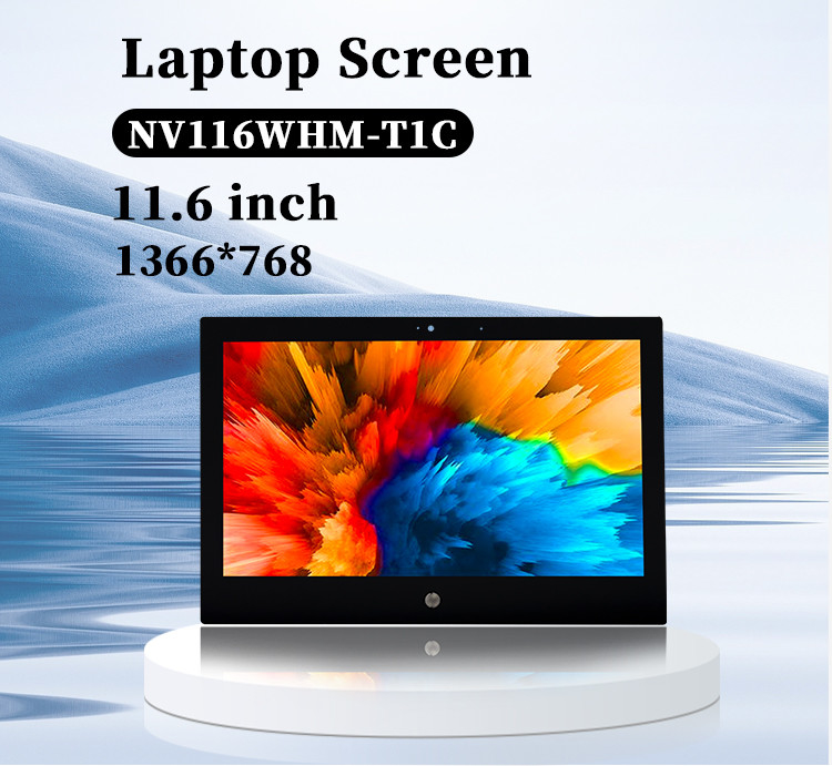 11.6 polegadas 1366x768 NV116WHM-T1C Reposição Laptop touch screen 60Hz Color IPS TFT LCD Display