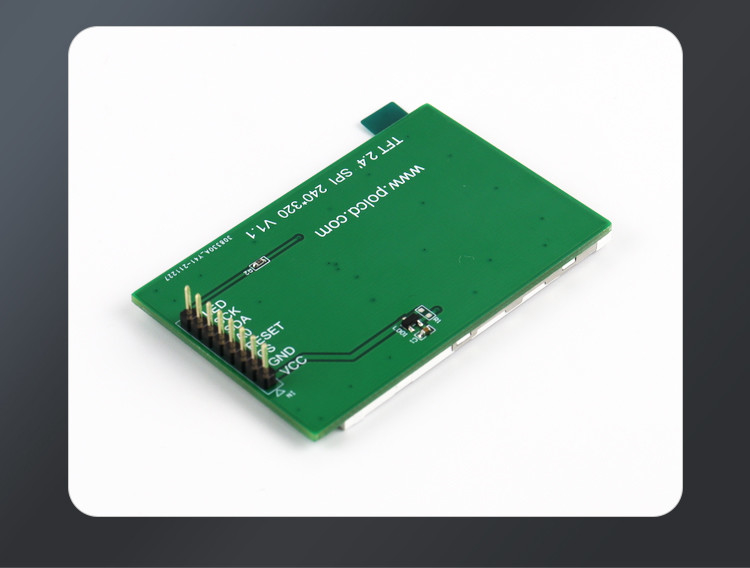 Polcd RoHS Color 262K LCD TFT 2,4 polegadas ST7789V2 Painel de toque TFT