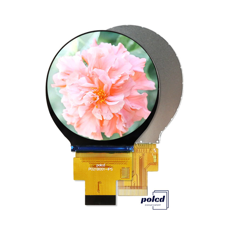 Polcd 2,1 polegadas IPS LCD redondo pequeno 480*480 Mipi interface ST7701S Circle Circular TFT Display Module