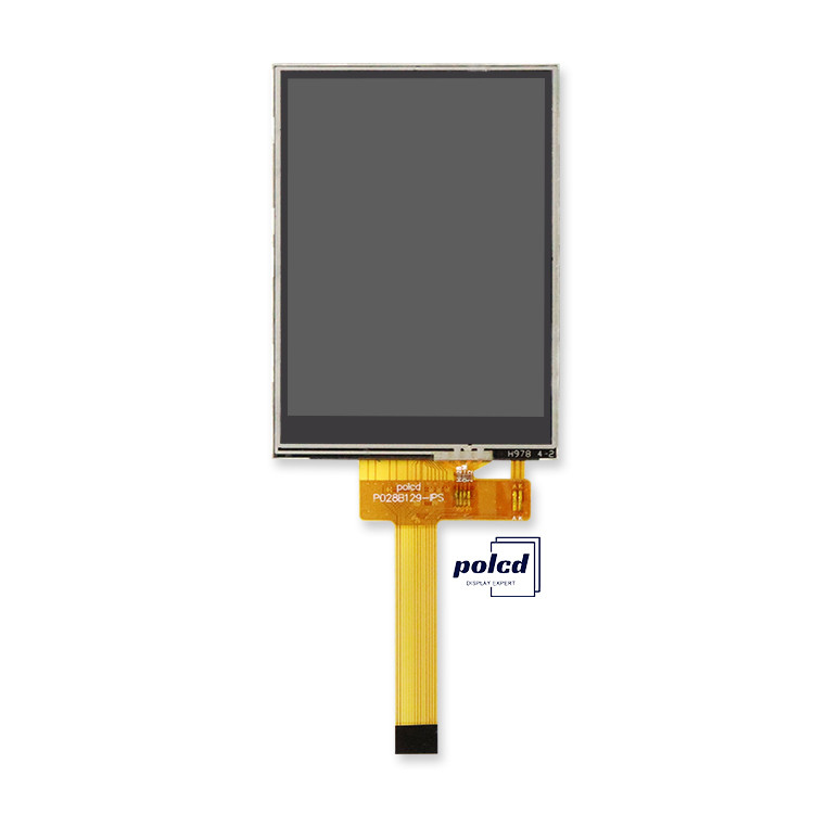 Polcd 2,8 polegadas TFT LCM Qvga 240x320 14pins RTP Resistivo Touch ST7789V 2,8