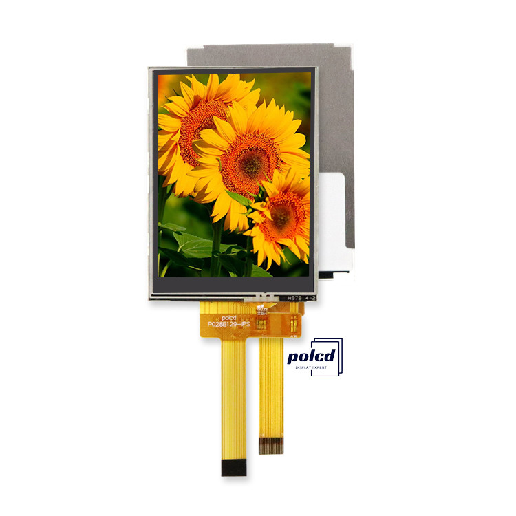 Polcd 2,8 polegadas TFT LCM Qvga 240x320 14pins RTP Resistivo Touch ST7789V 2,8