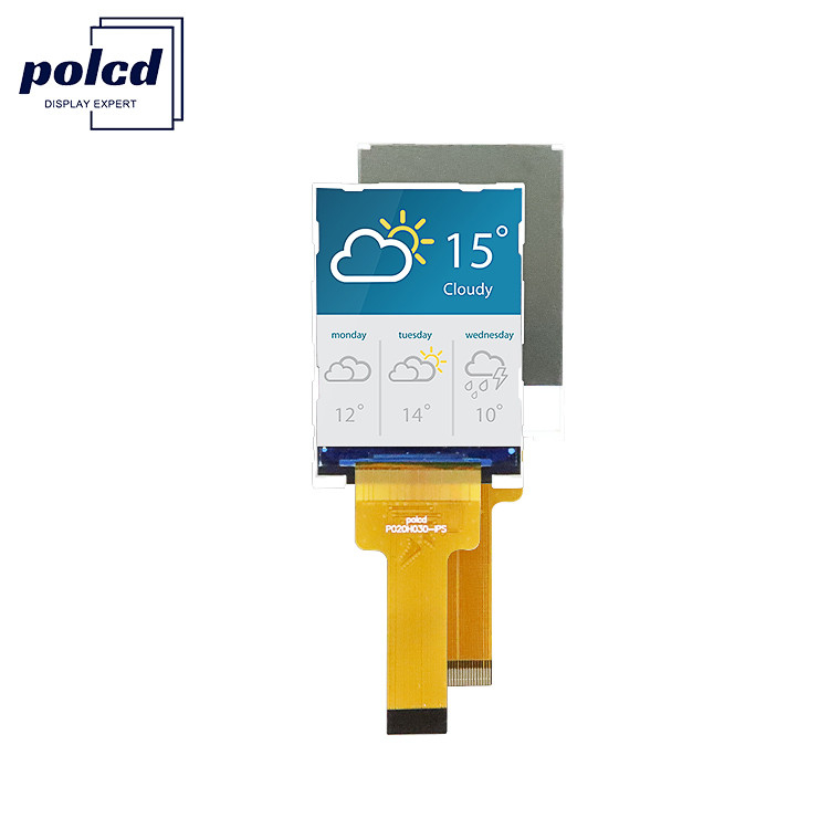 Display de cristal líquido Polcd 2.0 polegadas Mini Full Color ST7789 MCU IPS Full Angle View 240x320 TFT LCD Module