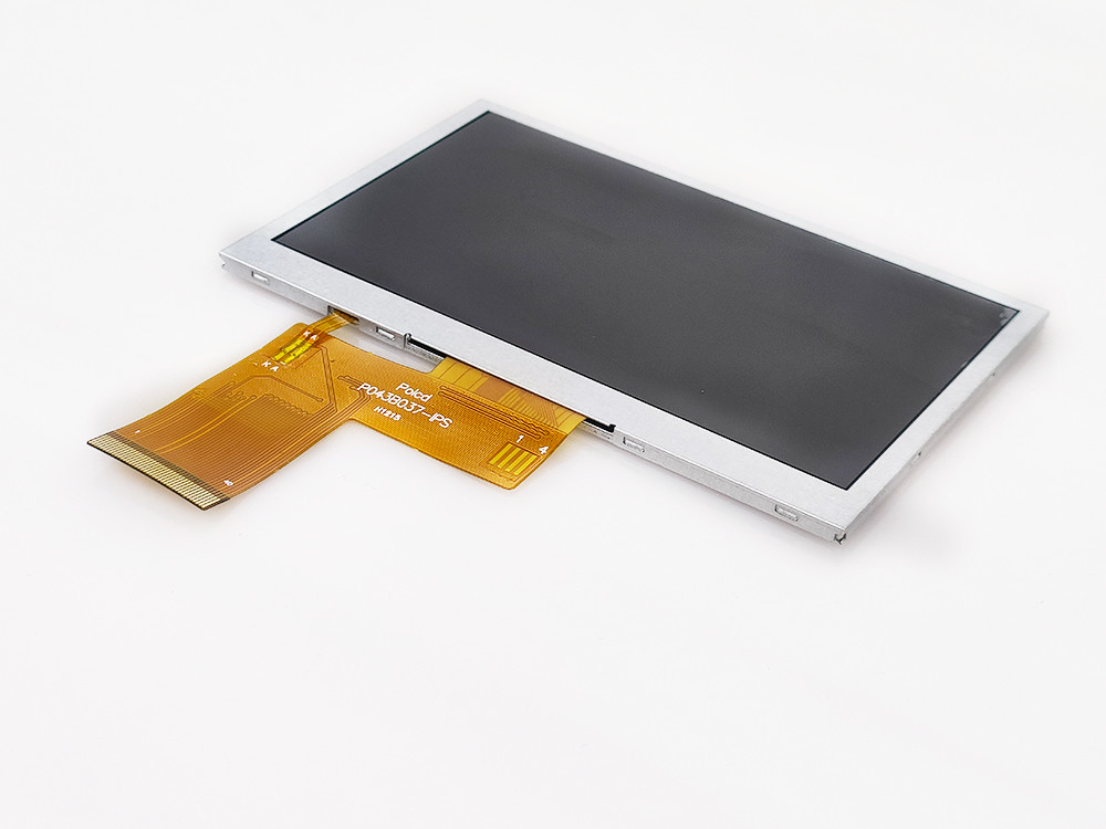 Polcd 4,3 polegadas tela LCD personalizada 480x272 Industrial Transmissível MCU SPI 4,3 