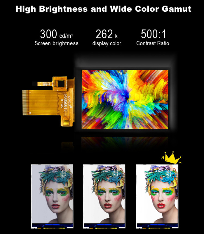 Polcd 3.5' 'LCD Screen Painel de toque capacitivo 320x480 40pin ILI9488 3,5 polegadas TFT LCD Module Display