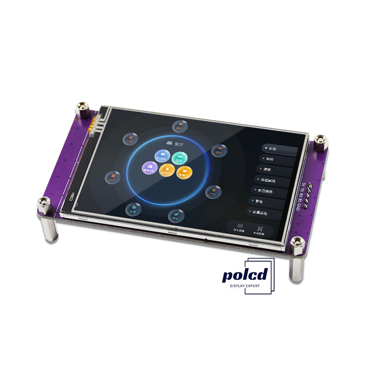 Polcd 3,5 polegadas Alta Resolução 480 * 320 HMI Painel de Toque TFT módulo LCD com placa de controle