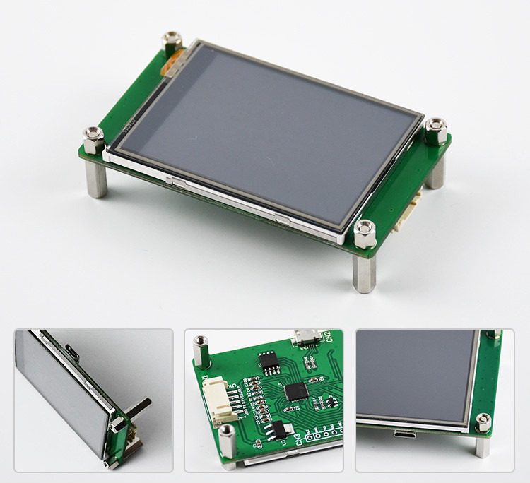 Polcd 2.4 polegadas TFT LCD Resistivo touch Screen Module 240 * 320 SPI Serial Port Display para arduino