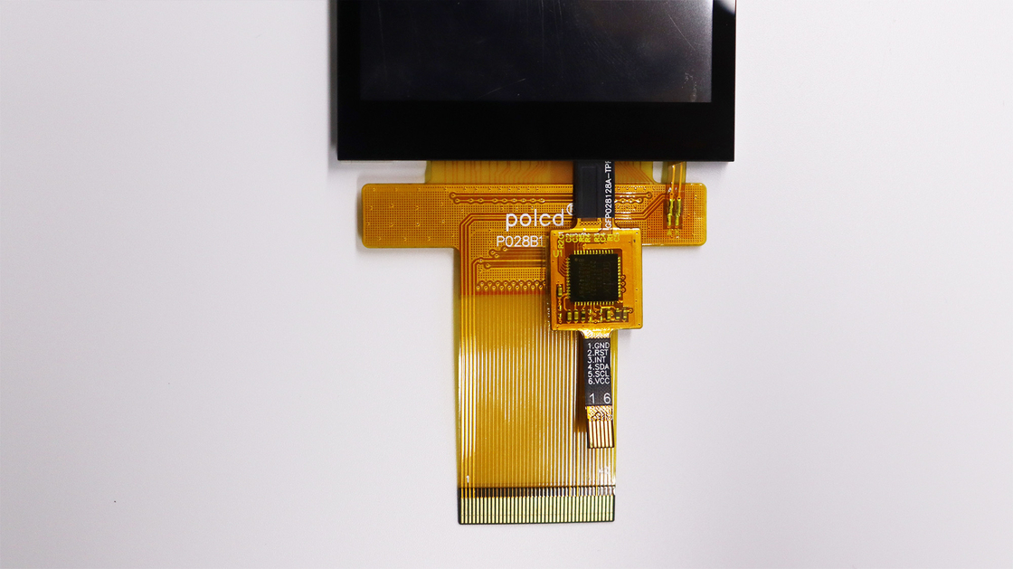 Polcd 2,8 polegadas 480 * 640 Interface RGB de resolução Painel táctil ST7701S LCD TFT Display Module