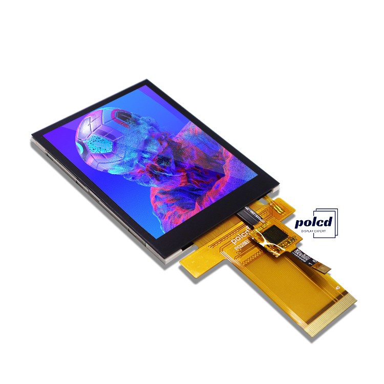 Polcd Tft RGB 2,8 polegadas Controlador industrial Painel de exibição a cores Técnica sensível ao toque capacitiva IPS Lcd módulo