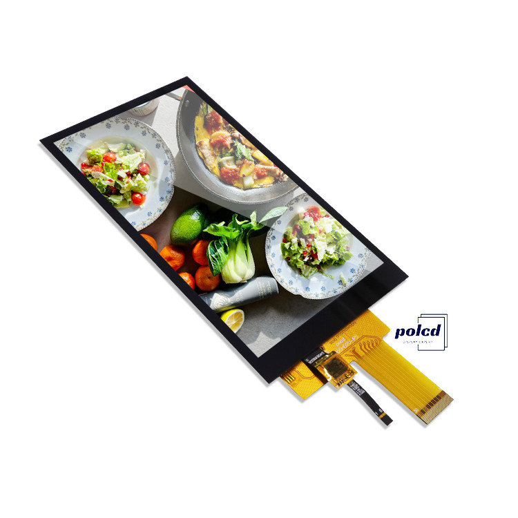Polcd MIPI Interface 5.5 polegadas Painel de exibição em cores pequenas TFT LCD Modulo de tela sensível ao toque capacitiva
