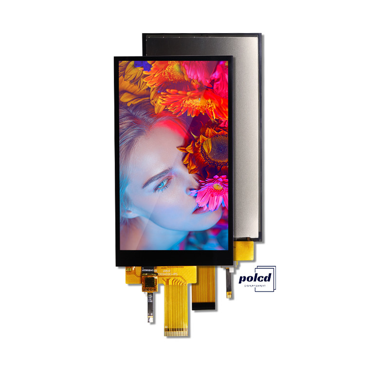 Polcd MIPI Interface 5.5 polegadas Painel de exibição em cores pequenas TFT LCD Modulo de tela sensível ao toque capacitiva