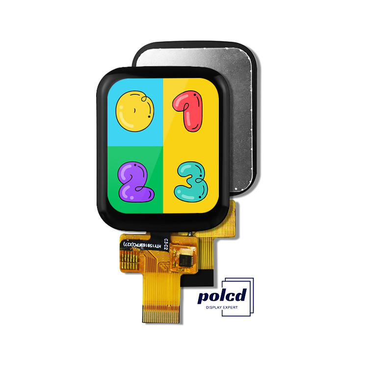 Polcd 1,69 polegadas 240x280 Painel de toque capacitivo Full View Angle LCD Module For Smart Watch
