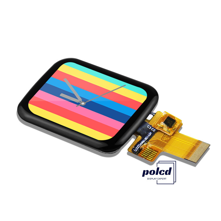 Polcd 1,69 polegadas TFT capacitivo tela sensível ao toque 240x280 Normalmente preto IPS módulo LCD