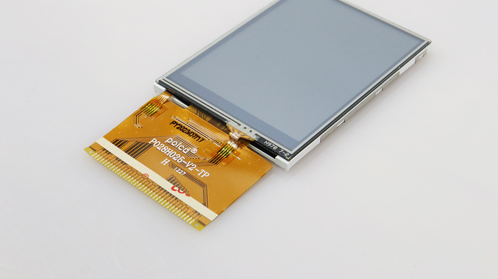Polcd 2,8 polegadas ângulo de visão total TFT LCD tela sensível ao toque painel IPS legível à luz do sol