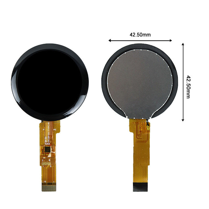 Polcd Redondo 240*240 1,28 1,3 polegadas touch Tft LCD Display SPI Interface GC9A01 Driver IC IPS Screen