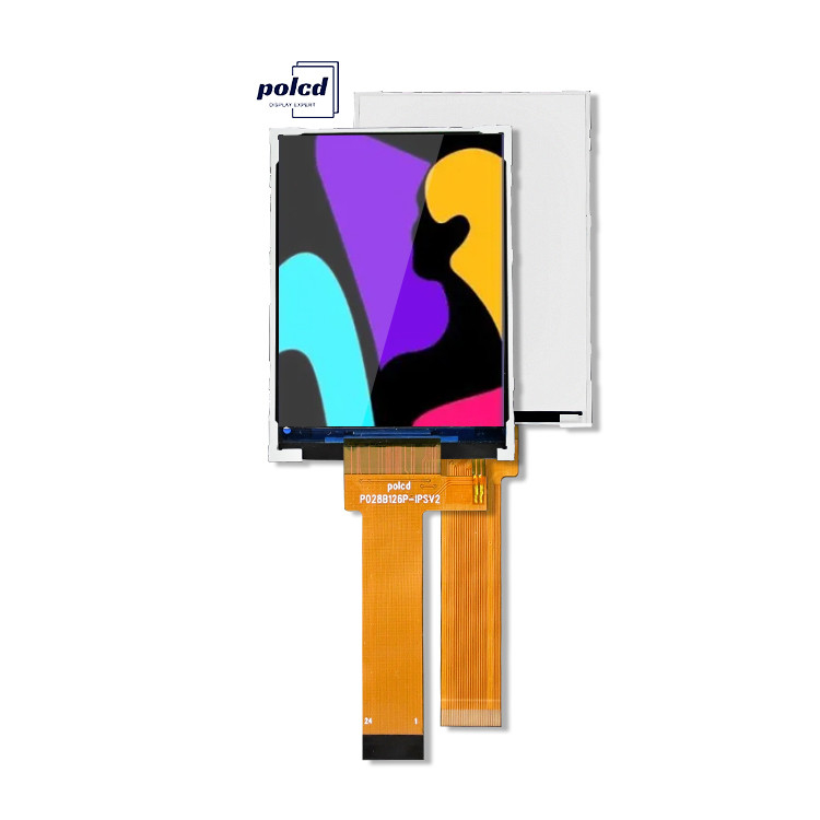 Polcd Lcd pequeno 2,8 polegadas 240x320 Alto brilho 900 nit IPS LCD Module Display 2,8'' industrial TFT