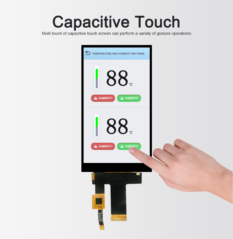 Pocld 5 polegadas TFT Module 720 * 1280 resolução MIPI interface 30pin TFT LCD Display com capacitivo touch panel