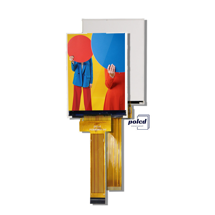 Polcd 2,8 polegadas TFT 240*320 Pequena tela colorida JD9853 Drive IC Spi interface IPS TFT LCD Display