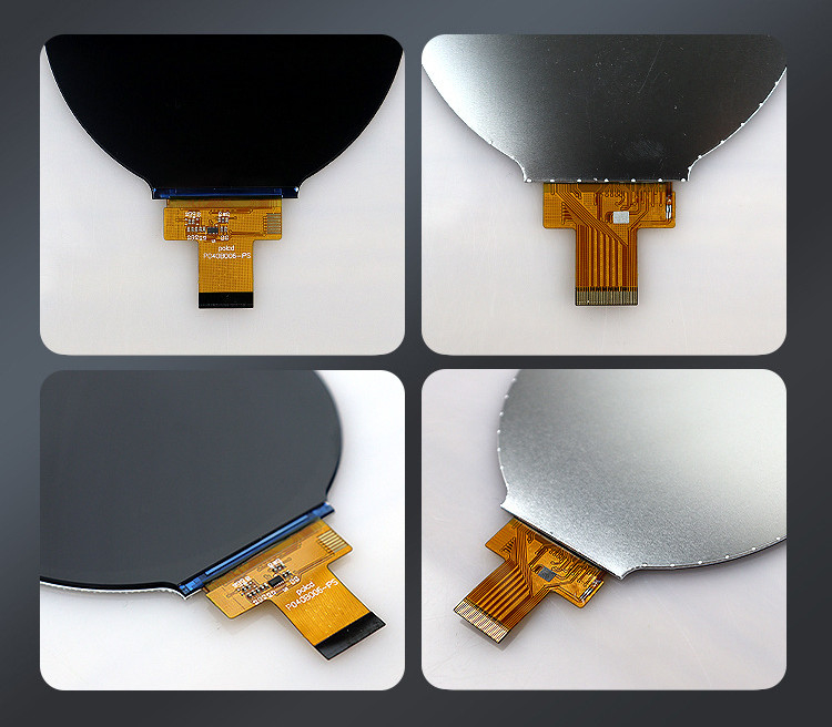 Polcd Display TFT circular de 4 polegadas 720x720 MIPI interface 30 pinos ST7703 TFT LCD