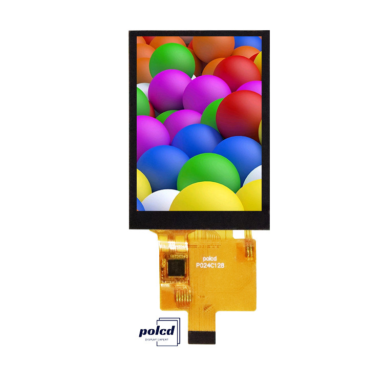 Polcd 2,4 polegadas Transmissor 240x320 brilho 260 driver ic ST7789V Interface 4 Linha serial TFT LCD