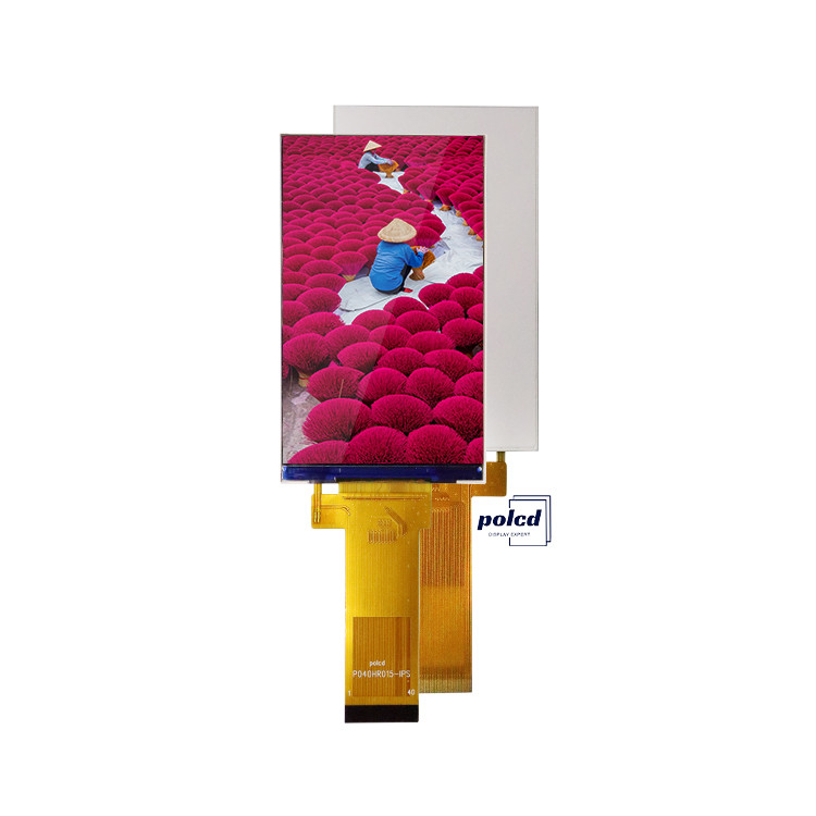 Polcd 480*800 Resolução Painel LCD 4 polegadas Interface RGB ST7701S Ic Modulo de Display LCD TFT personalizável