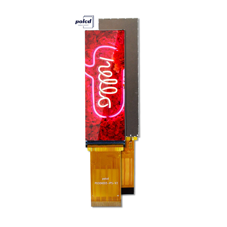 Polcd IPS 268x800 ST7701S Alto brilho 700nits 3,0 polegadas TFT tela LCD LCD