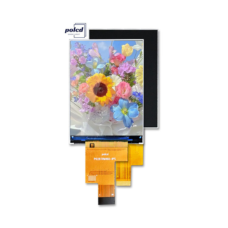 Polcd 2,8 polegadas IPS Todos os ângulos de visão TFT 480 * 640 Resolução 20 Pin ST7701S IC LCD Display Module