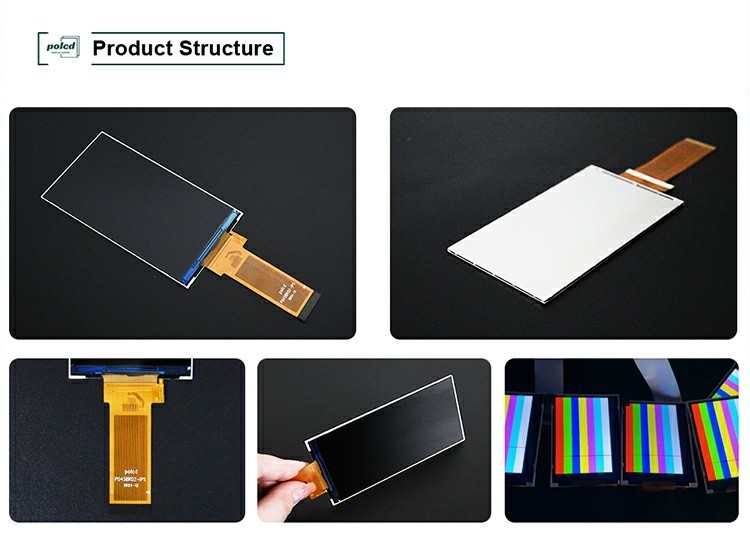Polcd LCD Fabricante 4,5 polegadas 480x854 Gc9503v Interface Rgb Alto brilho IPS TFT Painel de tela