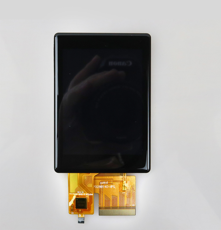 Polcd Interface RGB personalizada de 2,8 polegadas Painel de exibição TFT de cores pequenas Modulo LCD de tela sensível ao toque