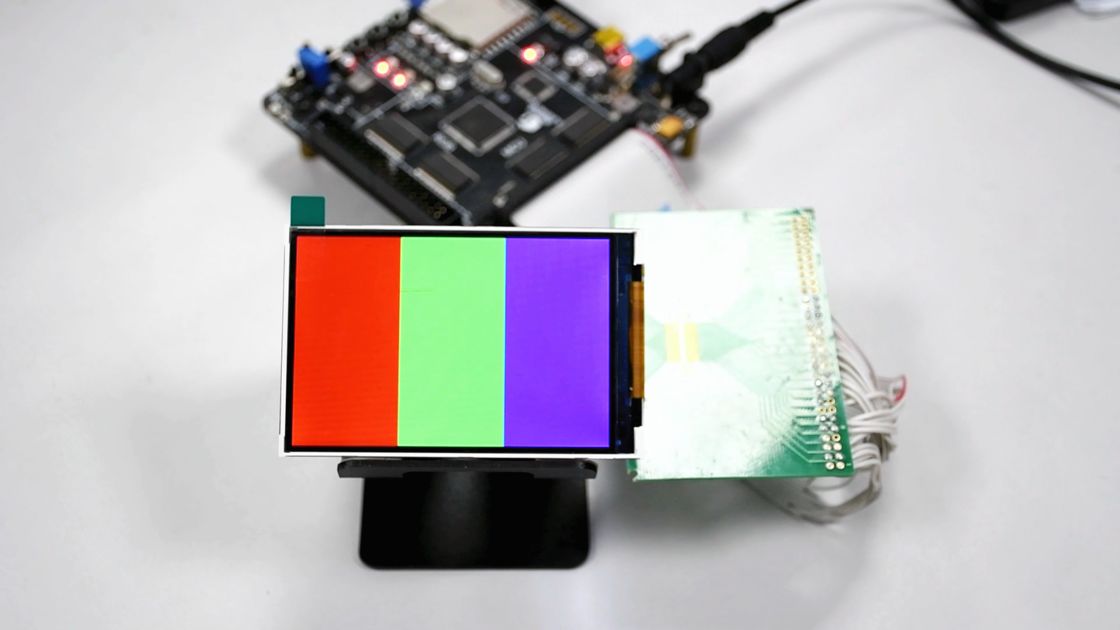 Polcd 2.8 Inch TFT LCD Display Module with 240*320 Resolution SPI/RGB/MCU 14-Pin Interface