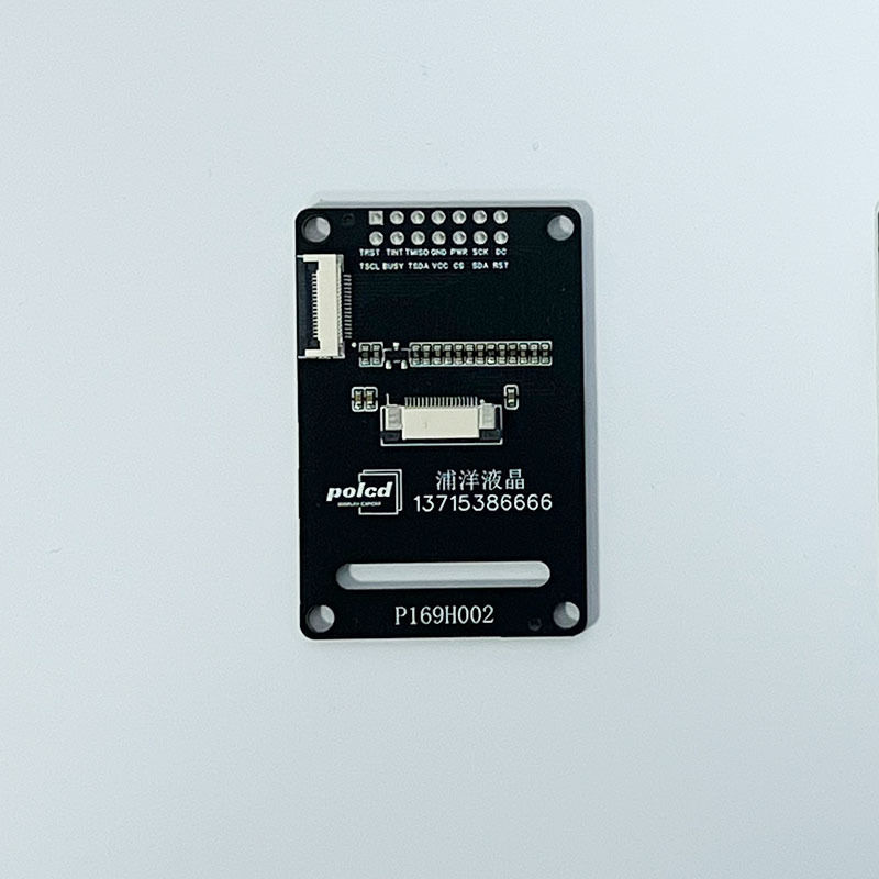 Polcd Tela LCD de 1,83 polegadas e 1,69 polegadas, Design de Placa de Circuito Impresso (PCB) e Montagem PCBA