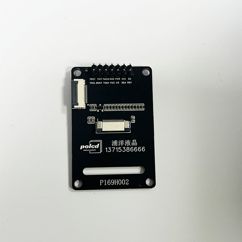 Design e montagem de PCB e PCBA para tela LCD Polcd de 1,69 polegadas