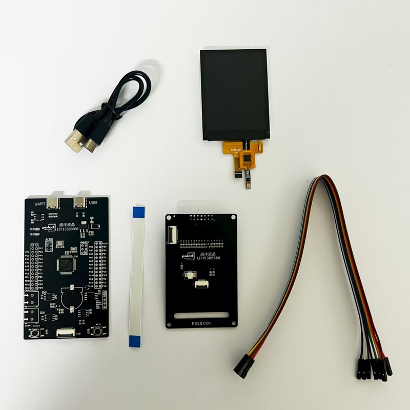 Fabricação de placa de circuito PCBA do módulo LCD TFT, montagem de PCB com design personalizado Polcd