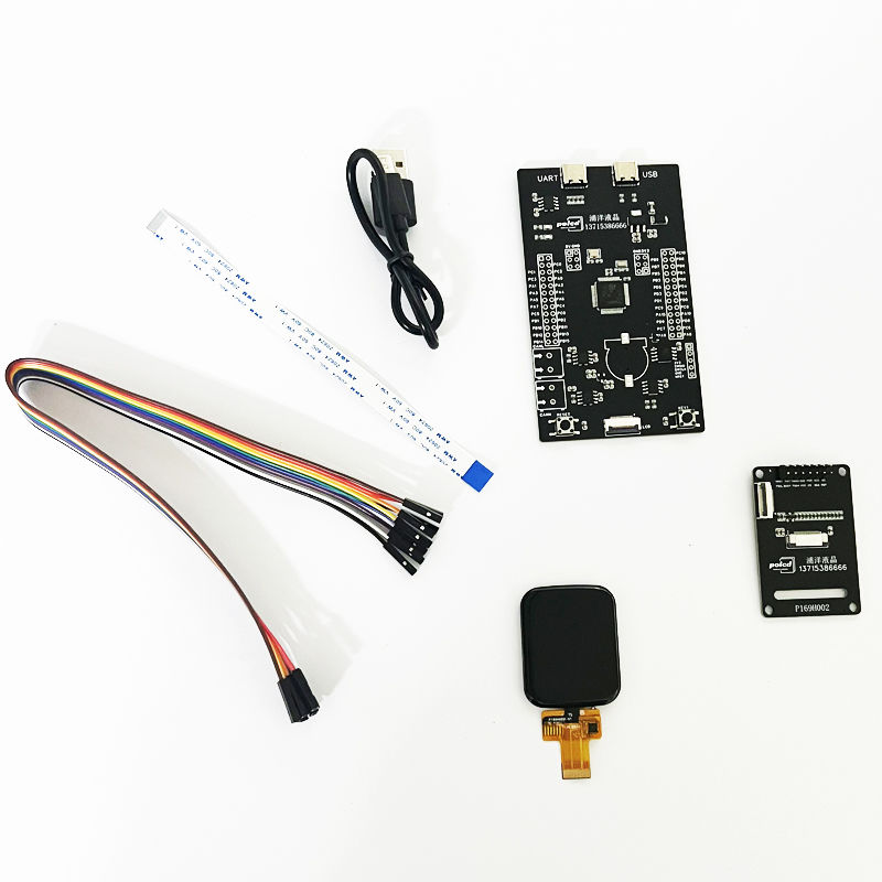 Polcd Tela LCD de 1,83 polegadas e 1,69 polegadas, Design de Placa de Circuito Impresso (PCB) e Montagem PCBA
