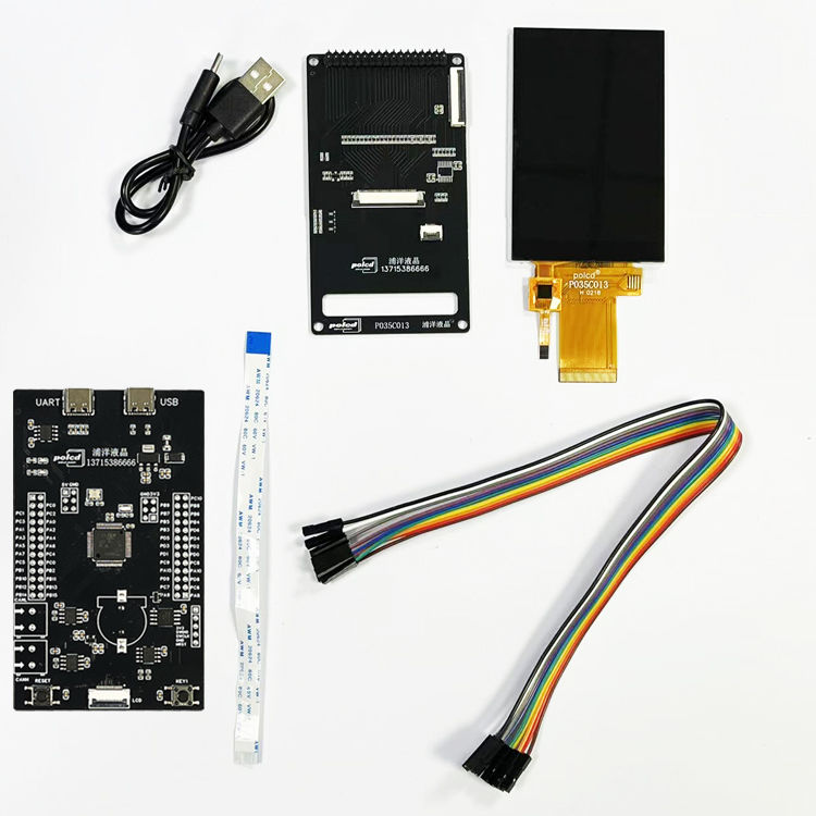 Fabricante de placa de circuito ODM para display TFT de 3,5 polegadas Polcd, carregador móvel USB, placa de circuito PCBA, montagem de PCB
